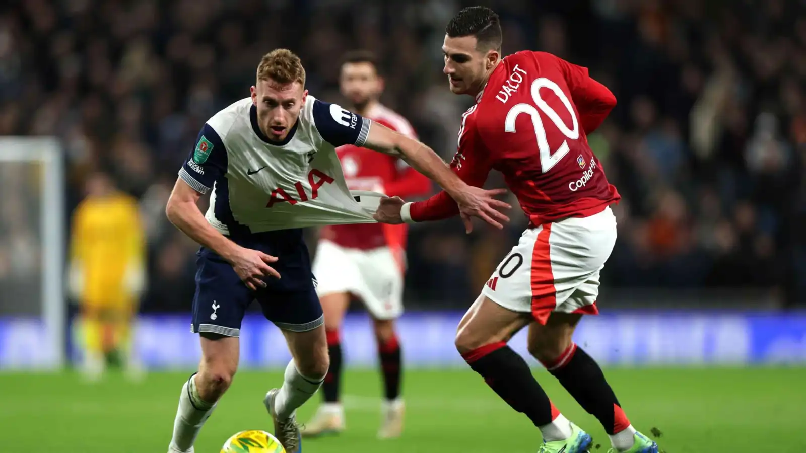 ملخص وأهداف ورجل مباراة مانشستر يونايتد ضد توتنهام في الدوري الإنجليزي