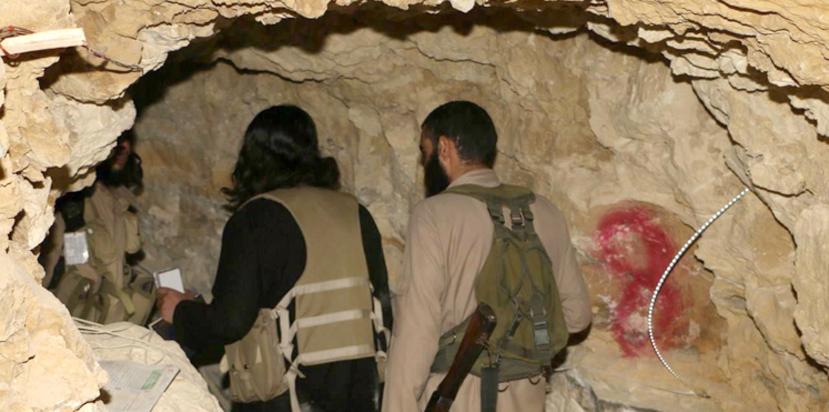 أنفاق داعش في الموصل تتعرض لانهيارات جراء انزلاقات أرضية