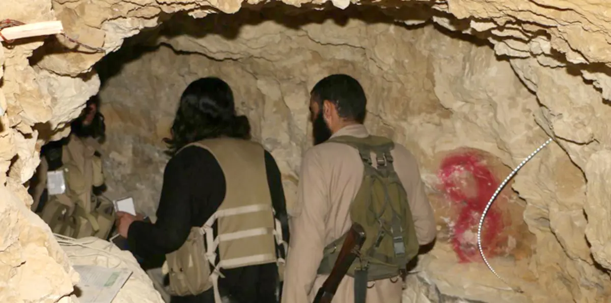 أنفاق داعش في الموصل تتعرض لانهيارات جراء انزلاقات أرضية