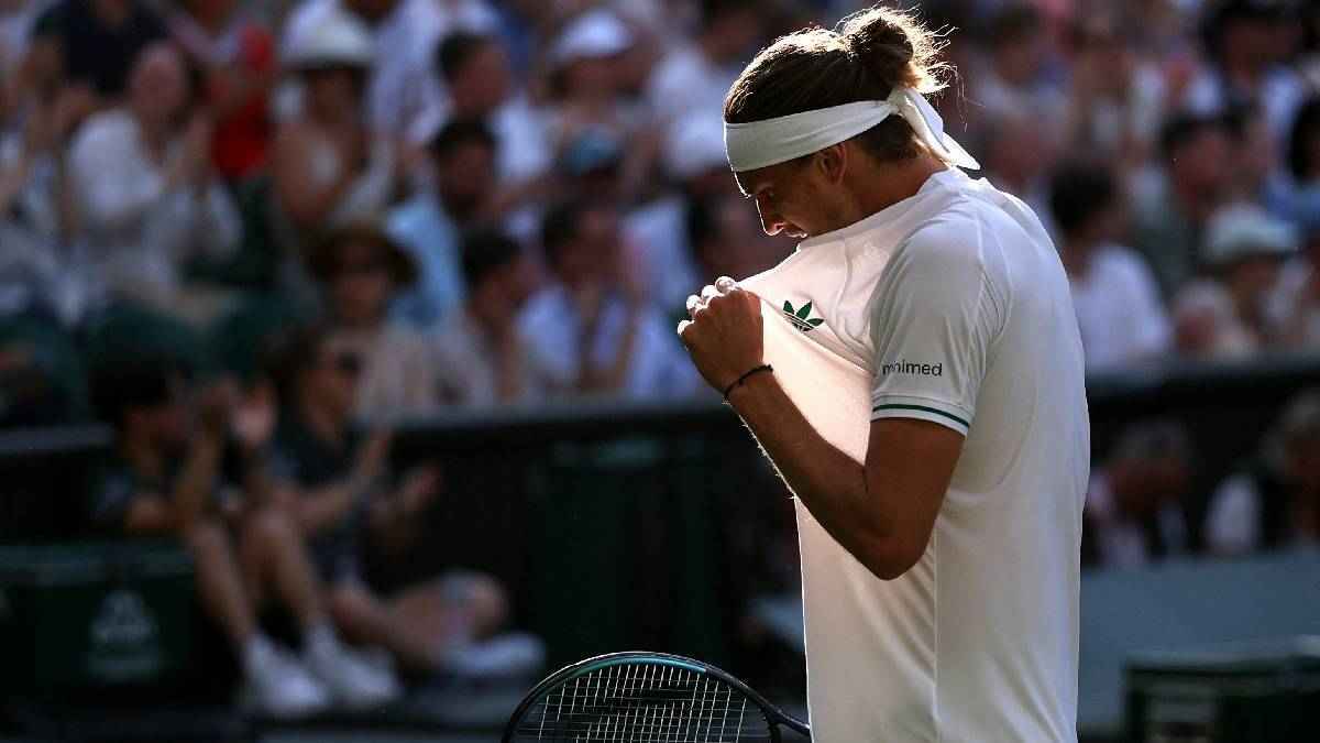 "زفيريف" يودع بطولة ويمبلدون للتنس مبكراً
