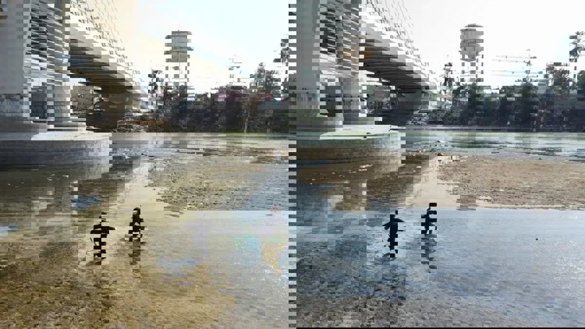 التلوث والجفاف يهددان أنهار العراق