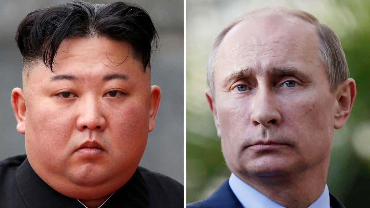 لحظة وصول كيم جونغ إلى روسيا لعقد قمة مع بوتين (فيديو)