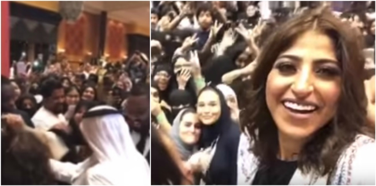 بالفيديو.. شاهد تدافع المعجبين بالسعودية حول شجون الهاجري واستقبالها بالطبول والزغاريد