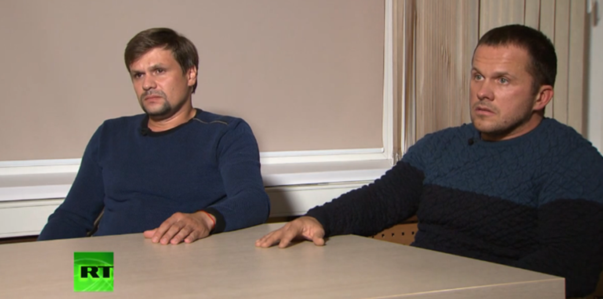 ظهور المتهميْن في قضية سكريبال على قناة روسية (فيديو)