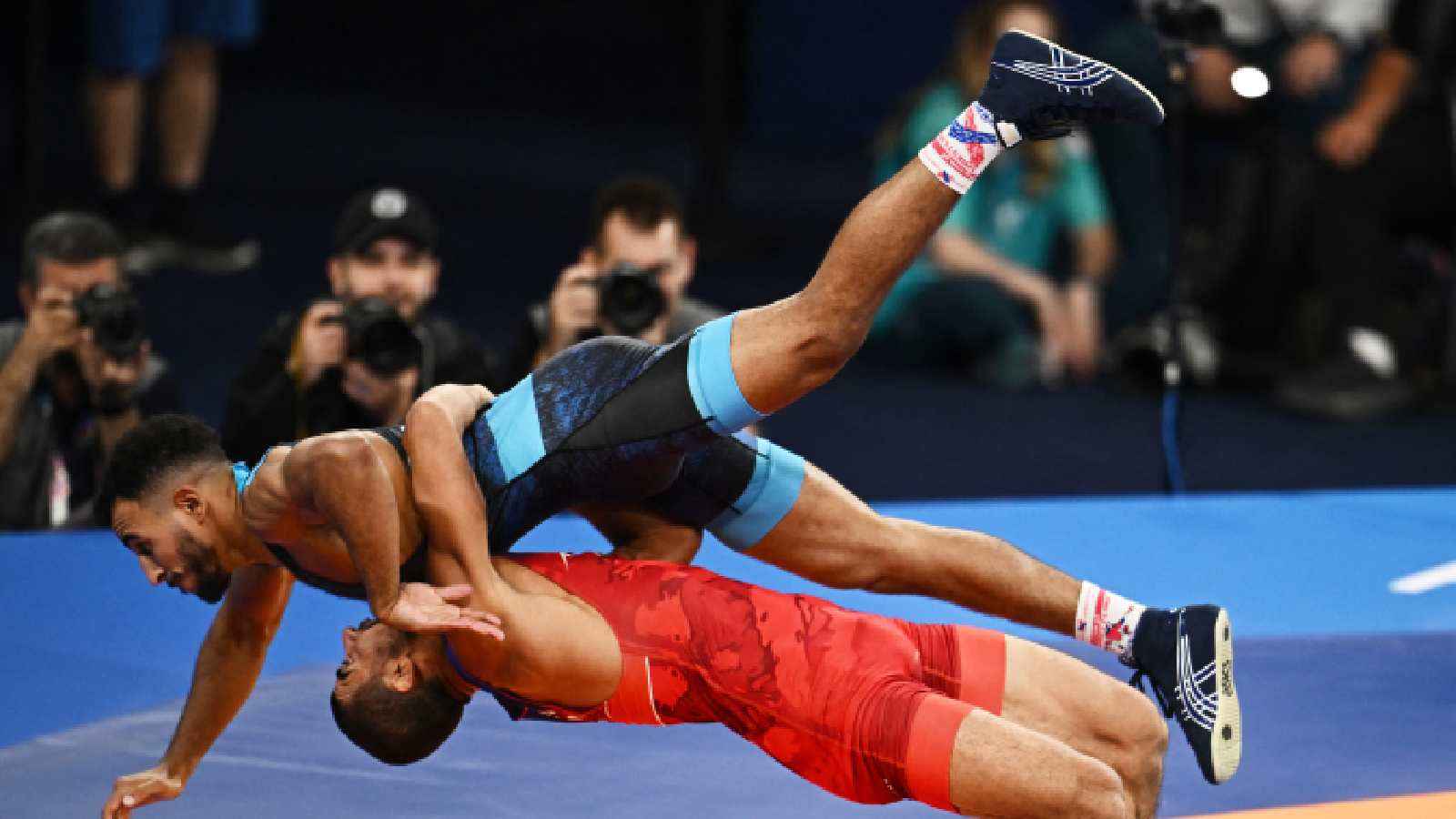 أولمبياد باريس.. أول تعليق من المصارع المصري كيشو بعد أزمة اتهامه بالتحرش