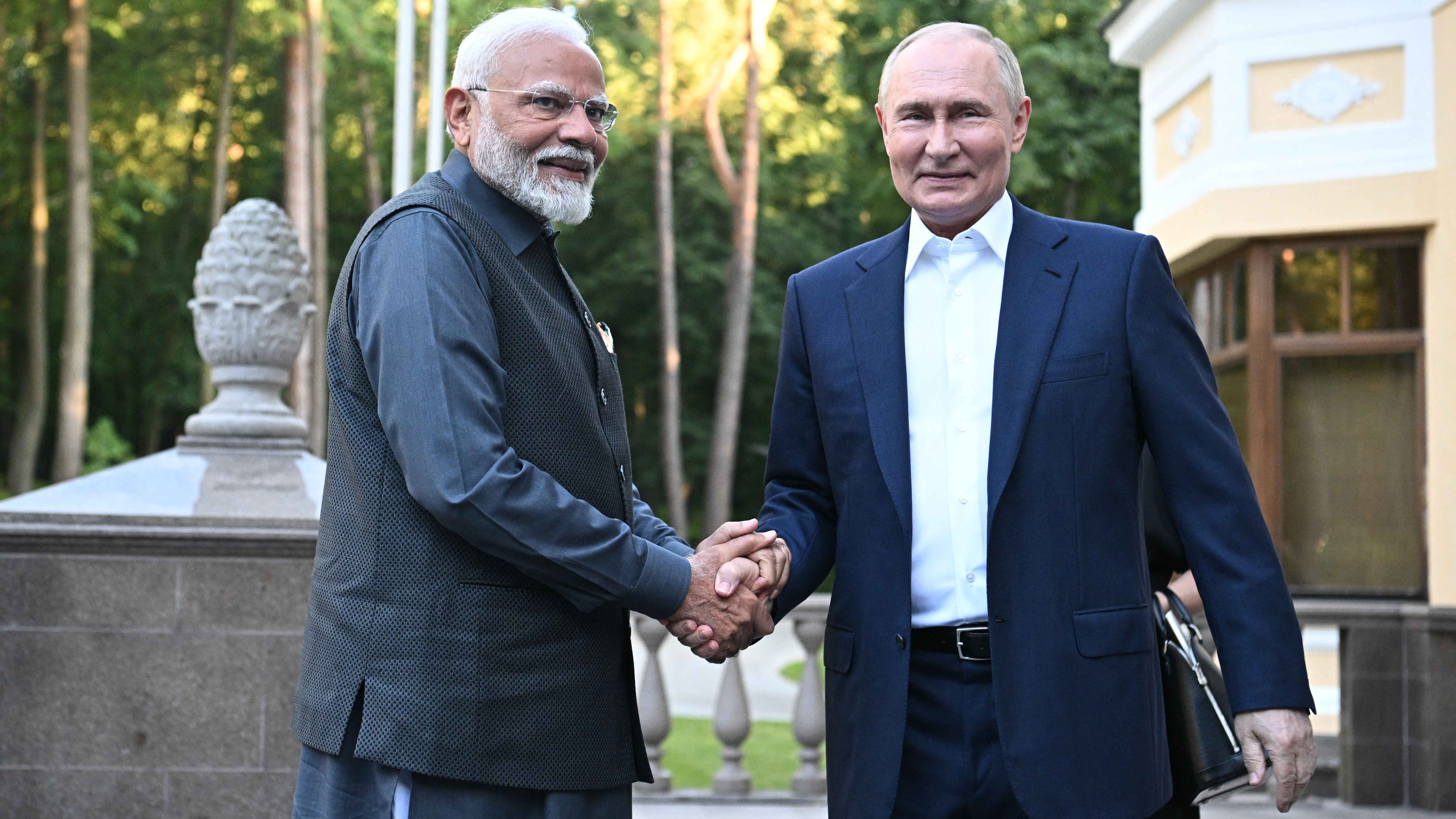 بوتين يقبل دعوة مودي لحضور القمة الثنائية السنوية في الهند