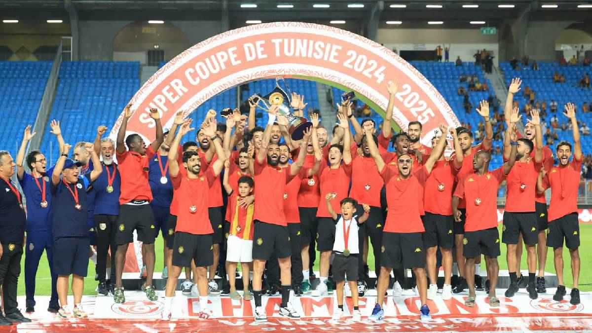 الترجي يكمل الثلاثية ويتوج بلقب كأس السوبر التونسي (فيديو)