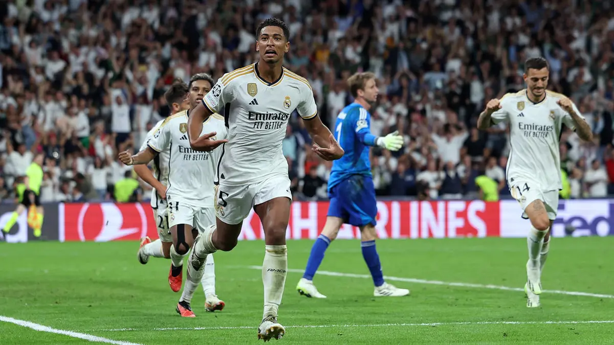 بيلينغهام يخطف فوزًا دراميًا لريال مدريد في اللحظات الأخيرة أمام يونيون برلين