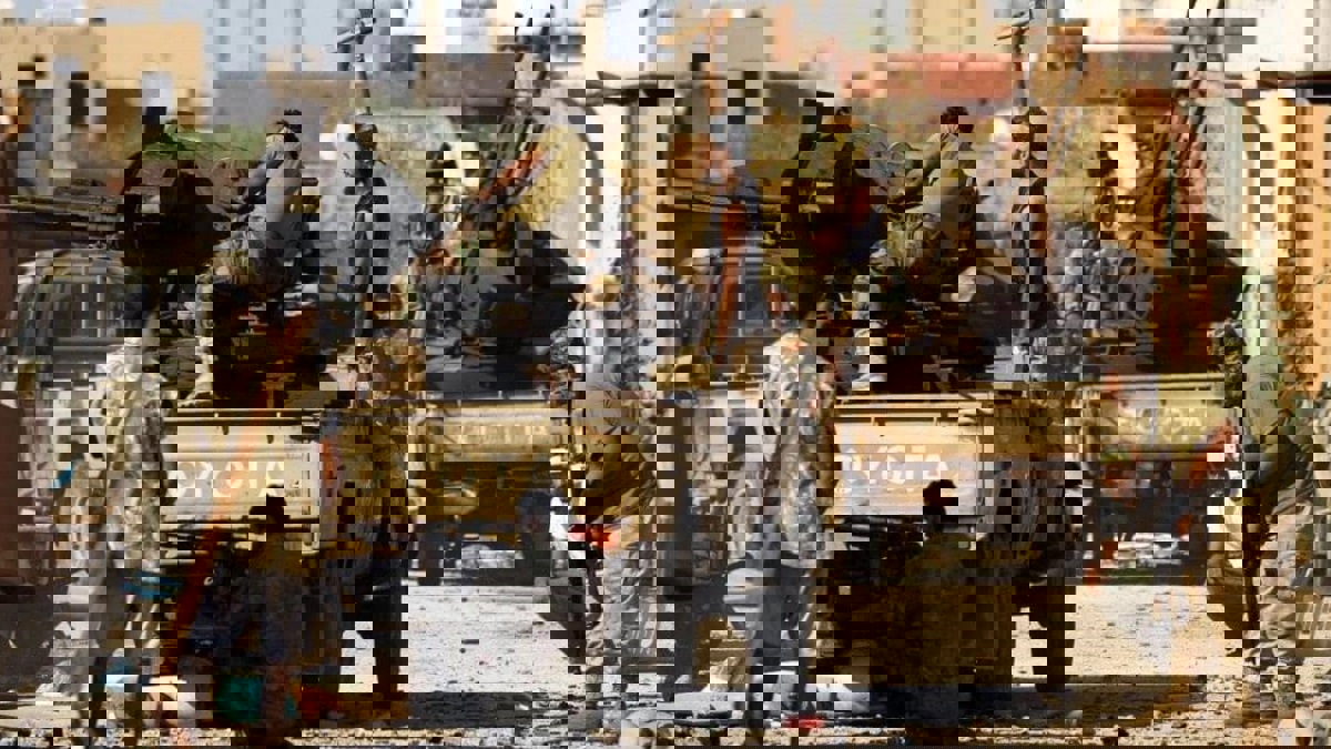 الجيش الليبي يعرض فيديو لـ"عناصر مرتزقة" خلال استهدافهم في طرابلس‎‎