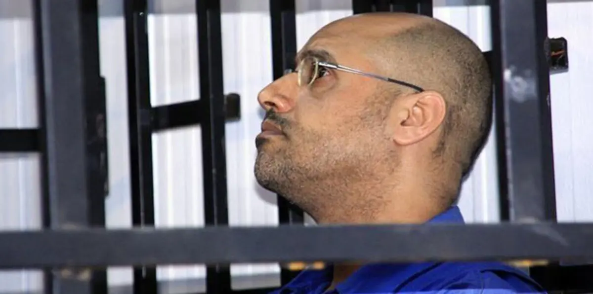 فريق دفاع سيف الإسلام القذافي يعقد مؤتمرًا صحفيًا في لاهاي