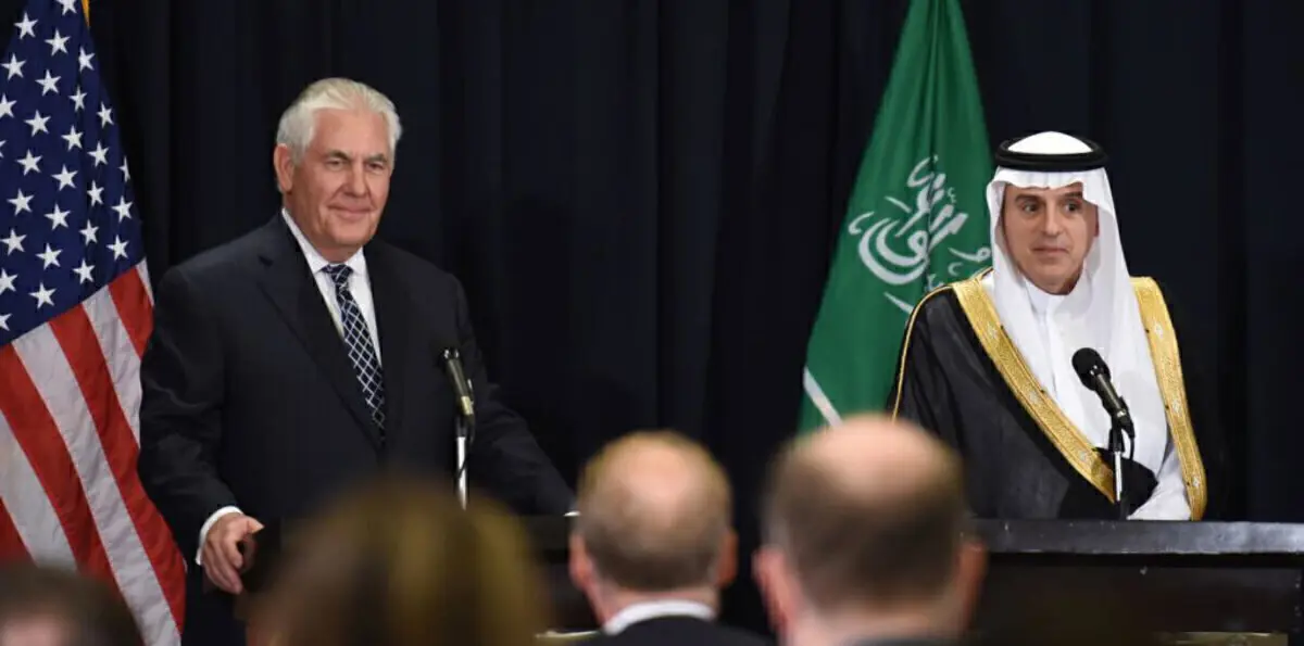 تيلرسون يدعو من السعودية "الميليشيات الإيرانية" إلى مغادرة العراق‎