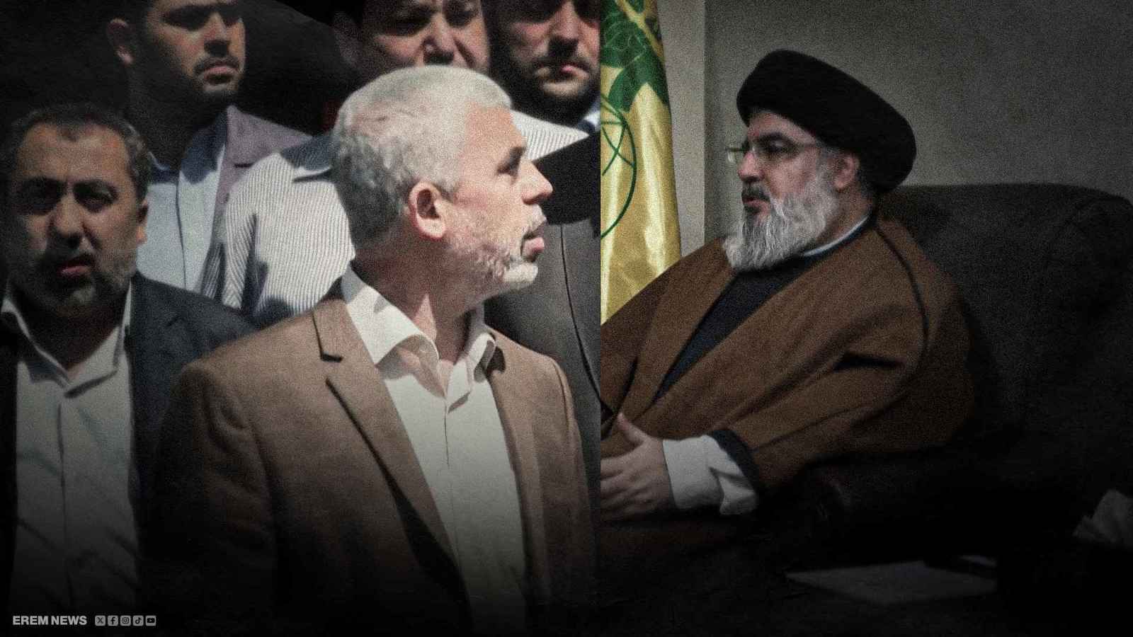 أسرار "خطيرة".. السنوار خطط للقاء "نصر الله" قبل "7 أكتوبر"