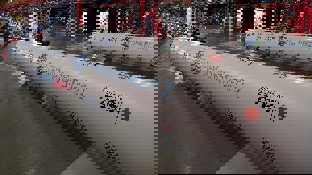 تسرب الغاز من خط أنابيب ستريم 2 الروسي إلى بحر البلطيق