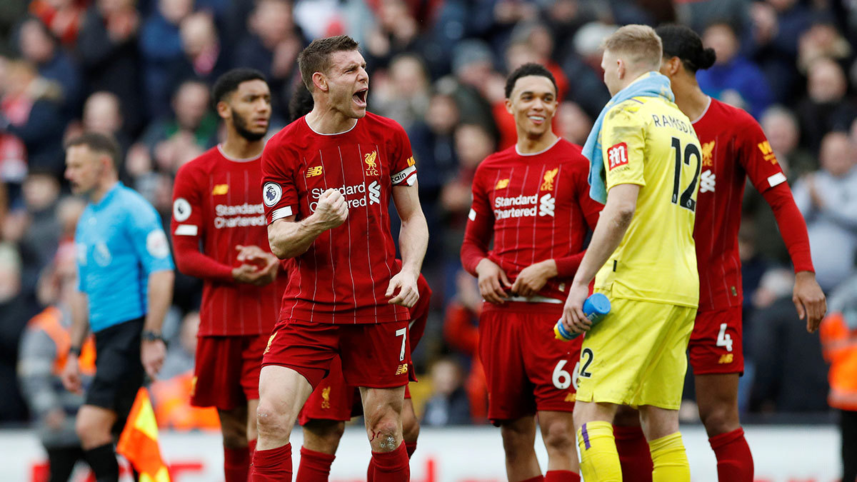 نادي ليفربول ومحمد صلاح يحطمان عدة أرقام قياسية بالفوز على بورنموث في الدوري الإنجليزي