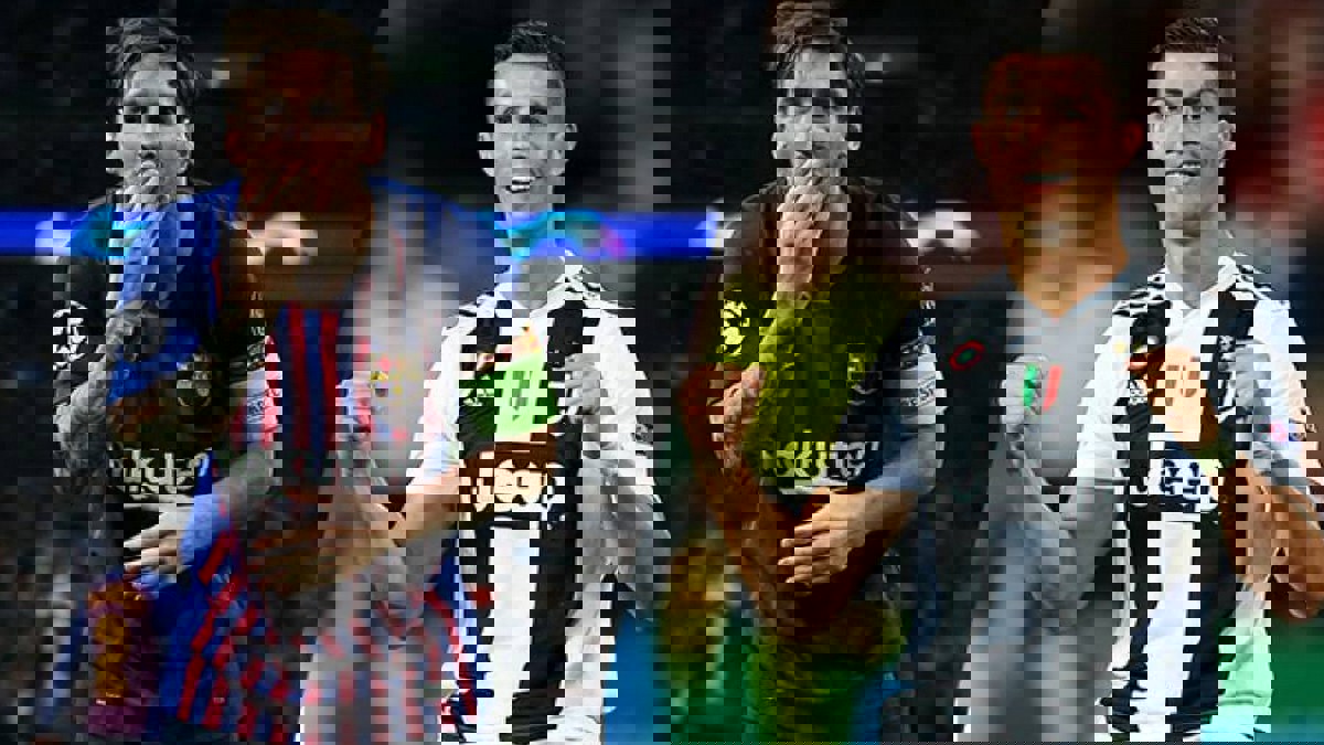 قصة غلاف "القبلة الحميمية" بين ميسي ورونالدو (صورة)