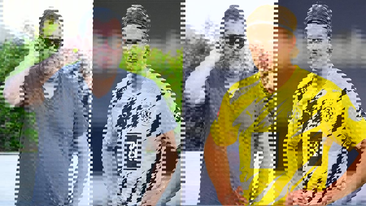 بروسيا دورتموند يوجه إنذارا لهالاند ووكيل أعماله رايولا