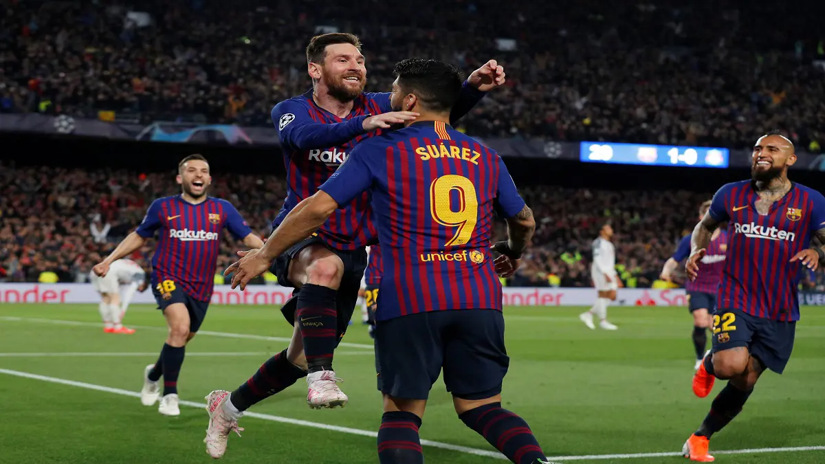 ميسي يقود برشلونة لاكتساح ليفربول ووضع قدم في نهائي دوري أبطال أوروبا (فيديو)