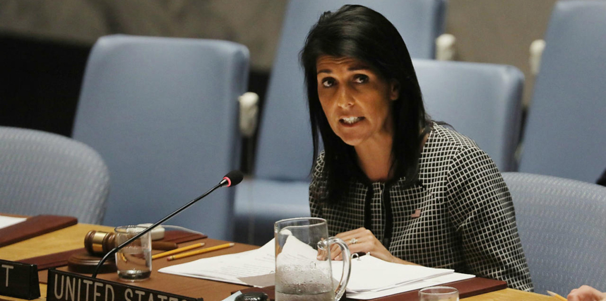 مفاجأة.. مندوبة أمريكا بالأمم المتحدة تتحدث عن "تحرشات ترامب الجنسية"