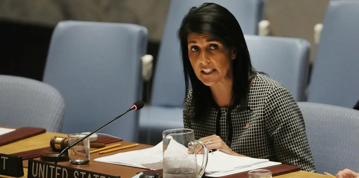 مفاجأة.. مندوبة أمريكا بالأمم المتحدة تتحدث عن "تحرشات ترامب الجنسية"