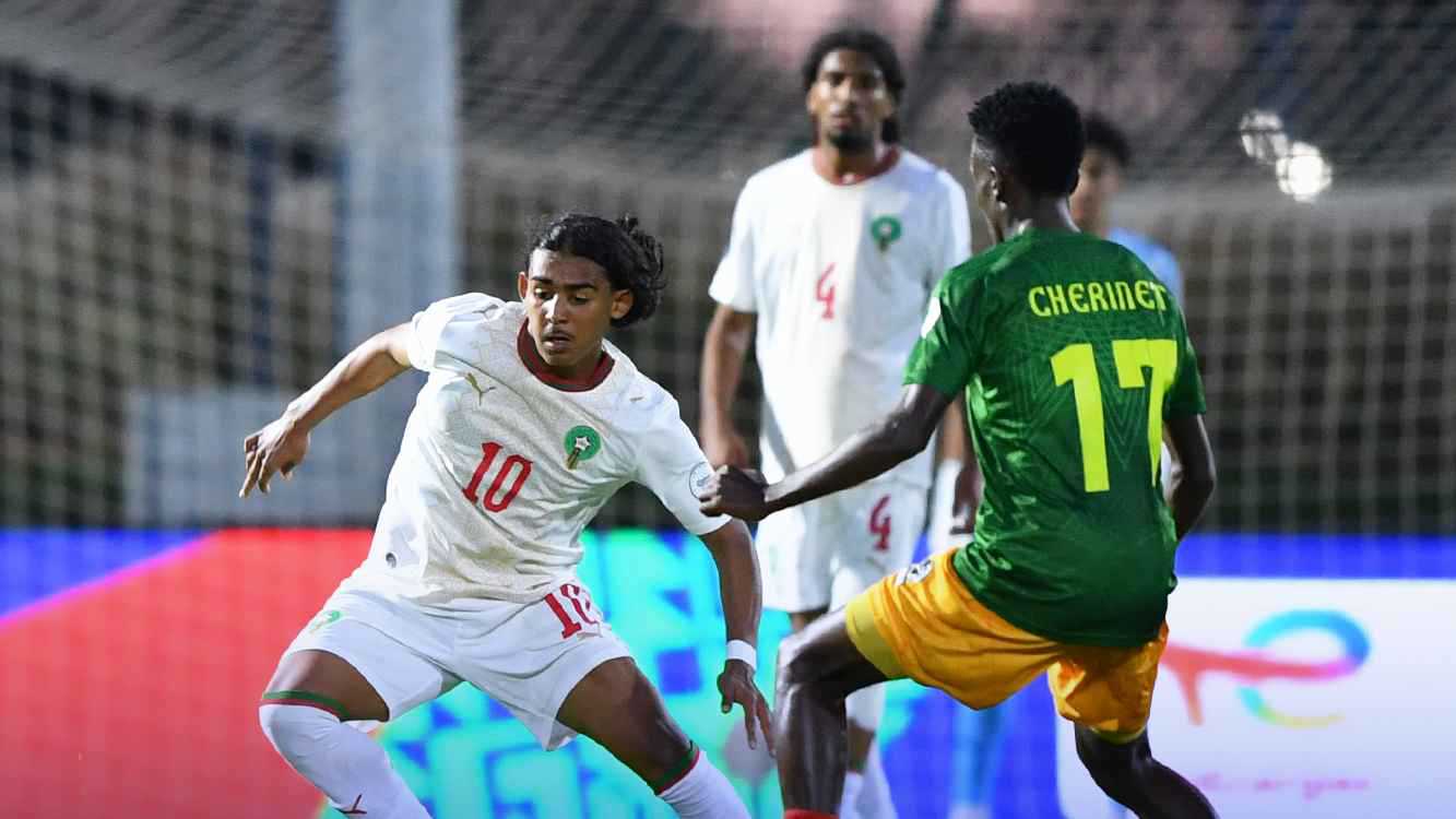 ترتيب مجموعة منتخب المغرب بعد عبوره إثيوبيا في أمم إفريقيا للناشئين 