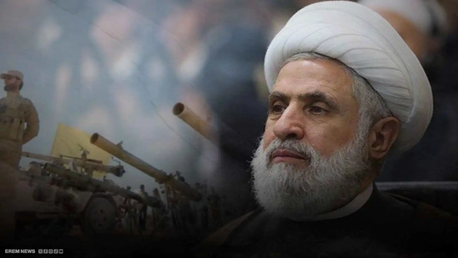 "ظهر بالزي العسكري".. هل اختار نعيم قاسم المواجهة مع الدولة اللبنانية؟