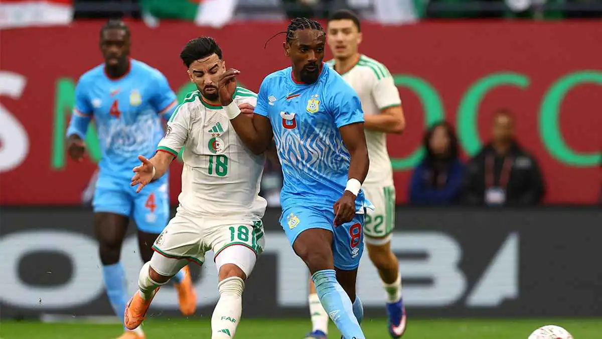 هدف قاتل يقود الجزائر لعبور الكونغو الديموقراطية والتأهل لربع نهائي أمم إفريقيا