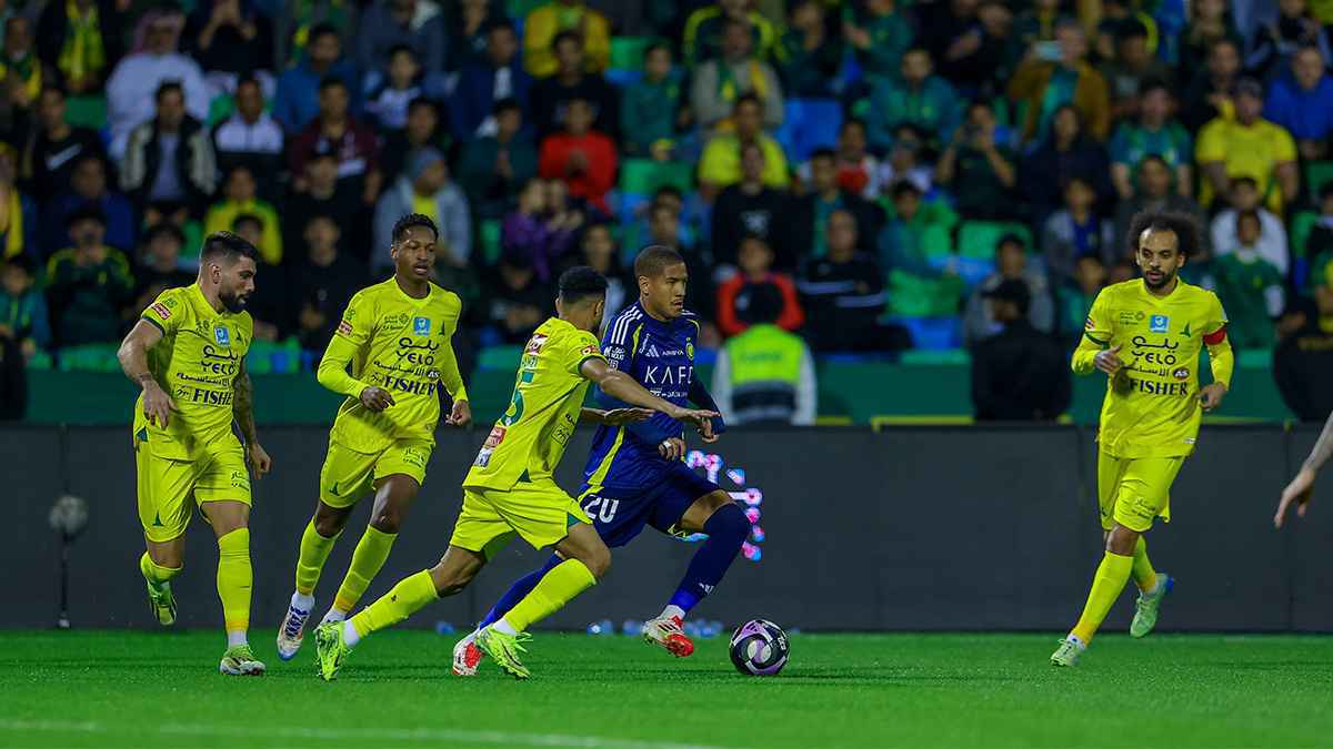 أهداف ونتيجة وملخص مباراة النصر والخليج في الدوري السعودي