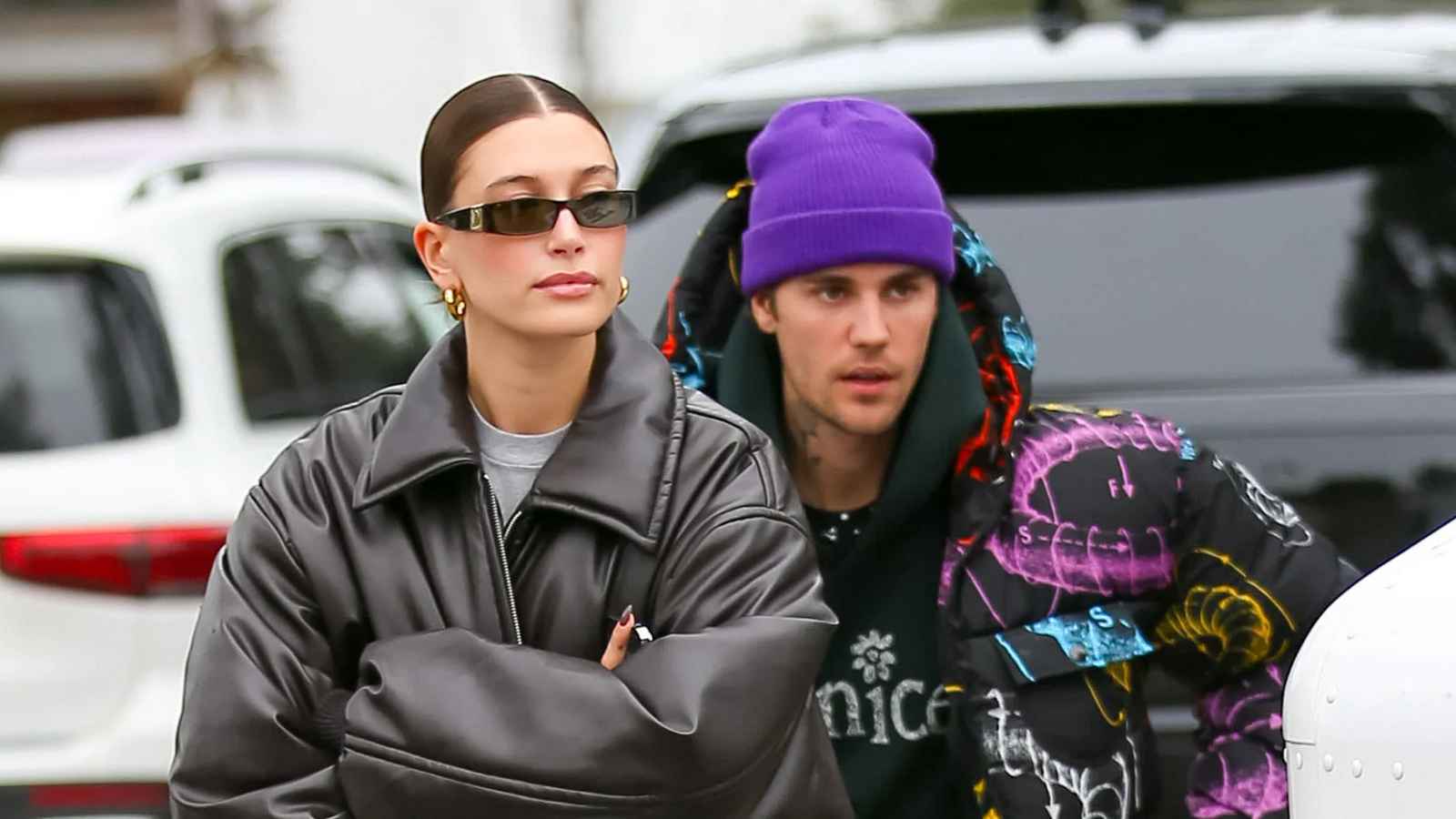 وسط شائعات انفصالهما.. "الآيس كريم" تجمع جاستن وهايلي بيبر