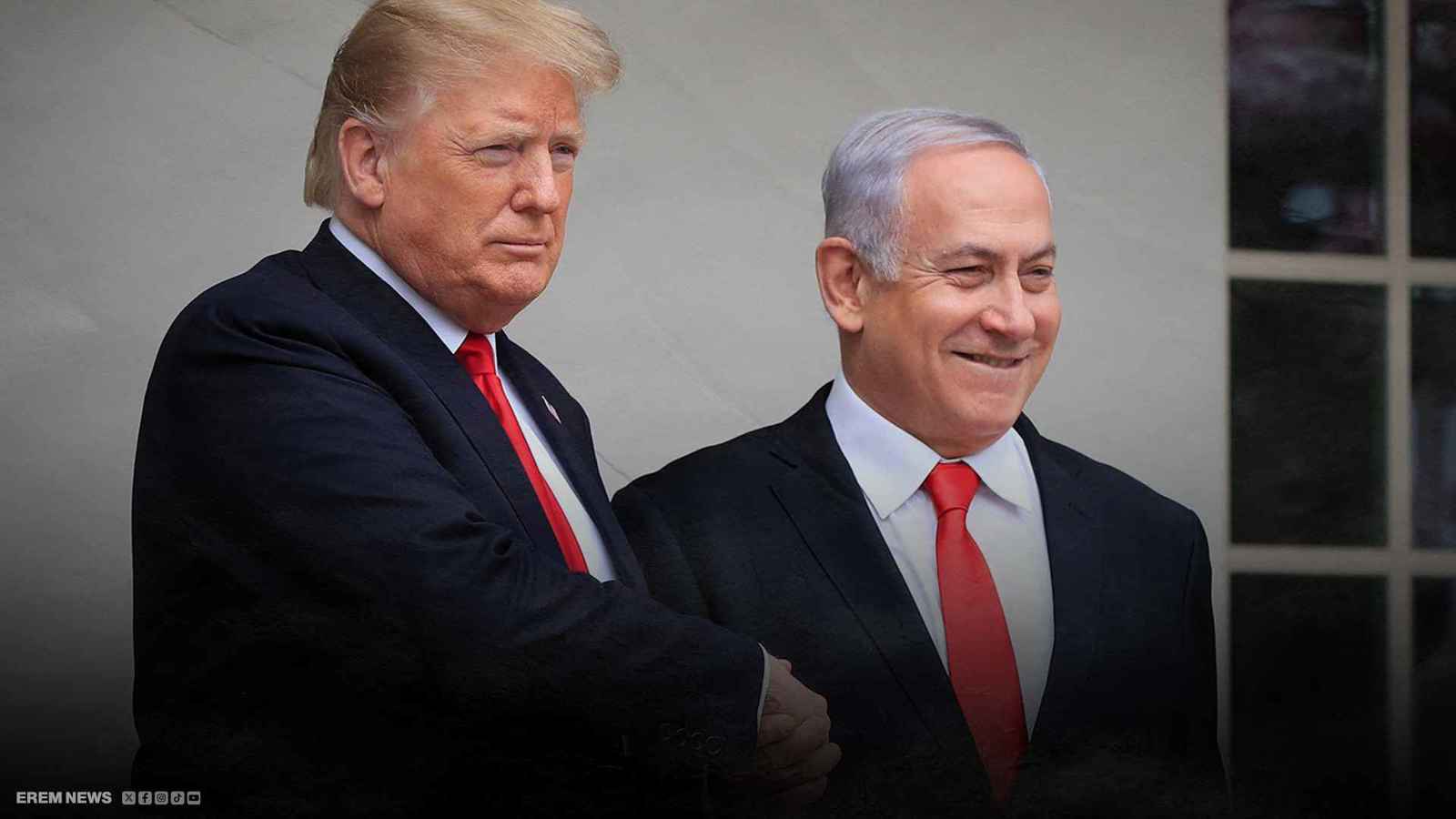 نتنياهو وترامب 
