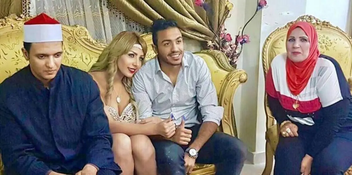 سبب تسريب صور زواج محمود كهربا وسارة خليفة