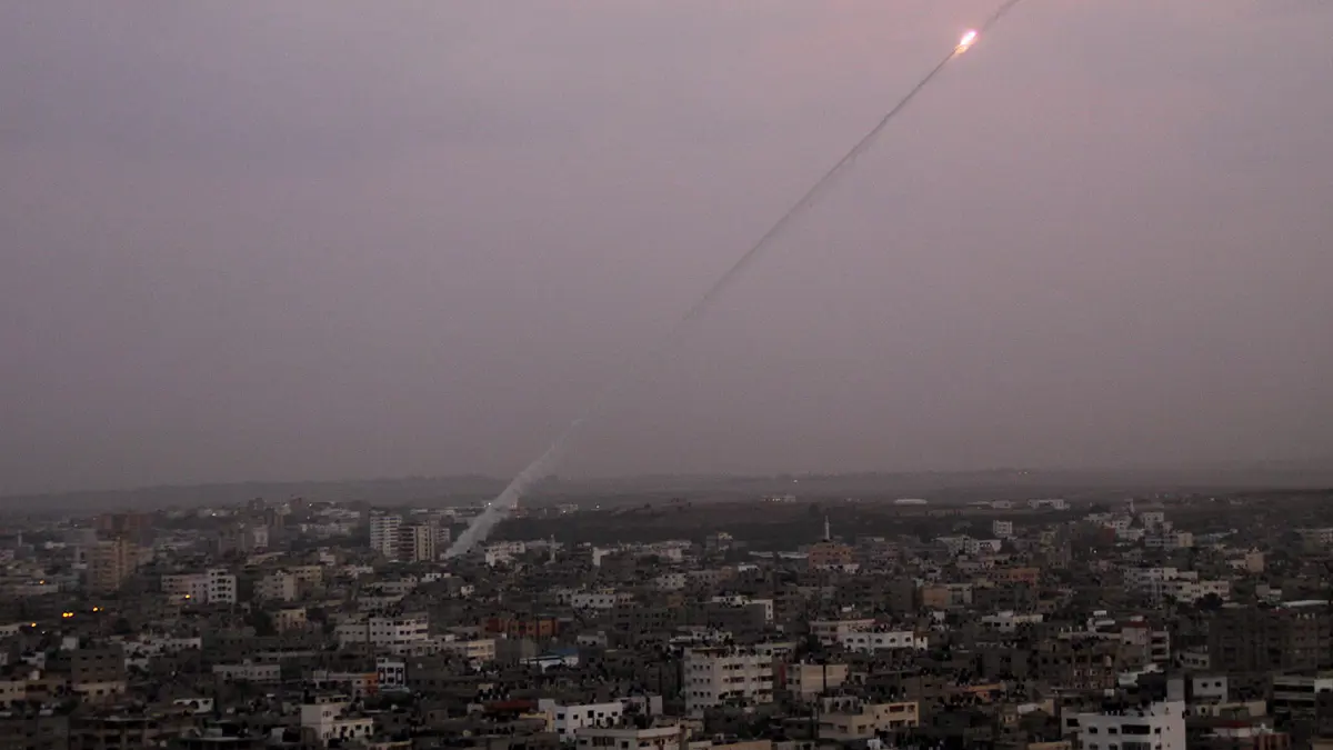 إطلاق 3 صواريخ من غزة باتجاه مستوطنات إسرائيلية