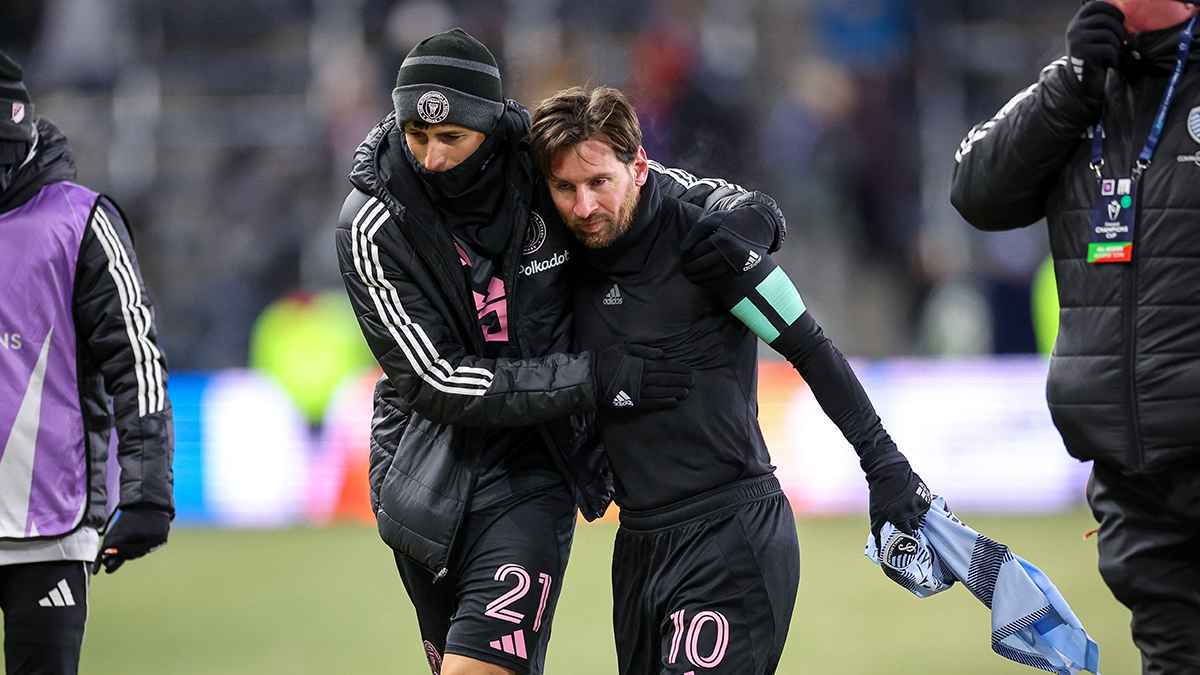 معاقبة حكم بسبب ليونيل ميسي