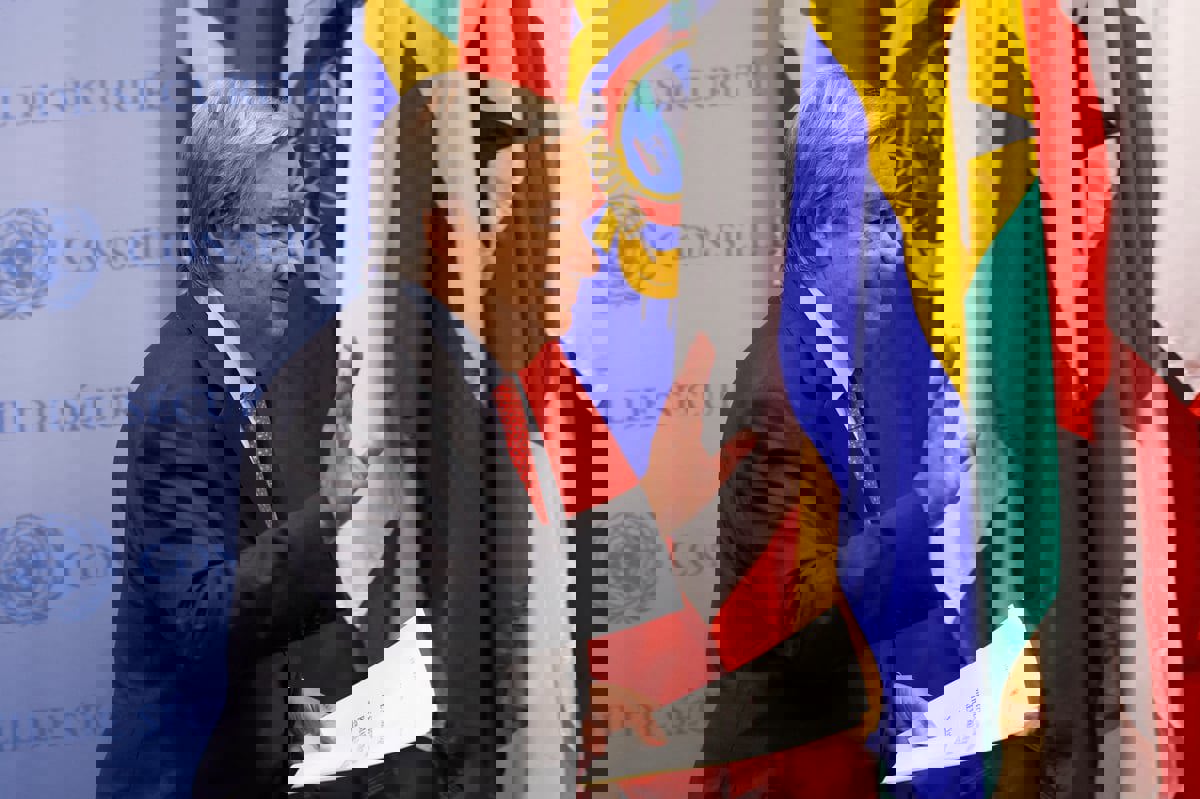 غوتيرش يبحث مع السيسي إيصال المساعدات الإنسانية إلى غزة