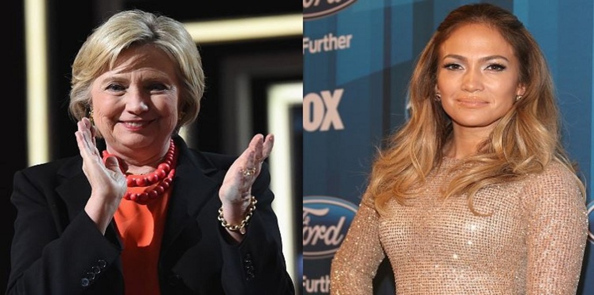 جينيفير لوبيز تساند هيلاري كلينتون بطريقتها (فيديو)