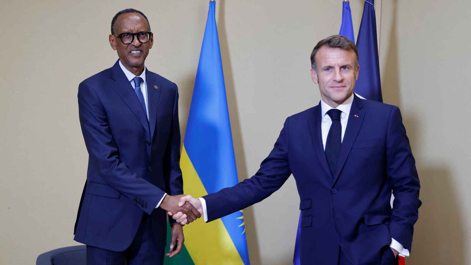 زيارة غير معلنة.. ماكرون يستقبل كاغامي لبحث أزمة شرق الكونغو