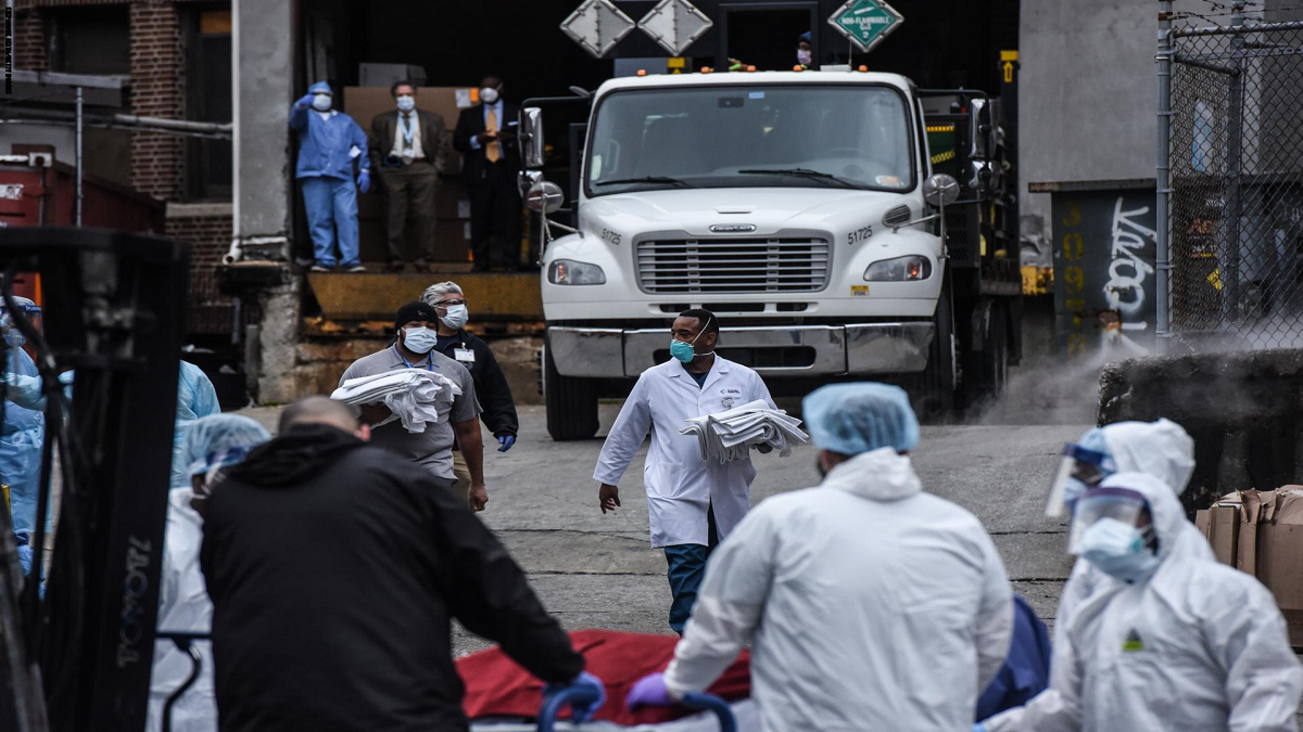 الولايات المتحدة: إصابات كورونا تصل إلى 1152372 والوفيات إلى 67456‎