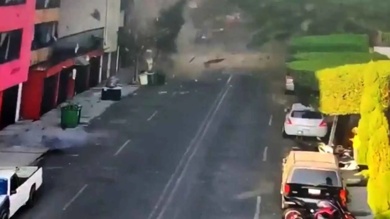 انفجار ضخم يهز مكسيكو سيتي ويوقع 5 إصابات (فيديو)