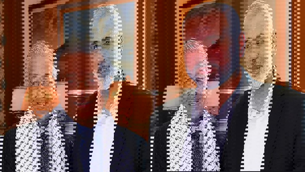 إسماعيل هنية يلتقي مهاتير محمد في كوالالمبور‎