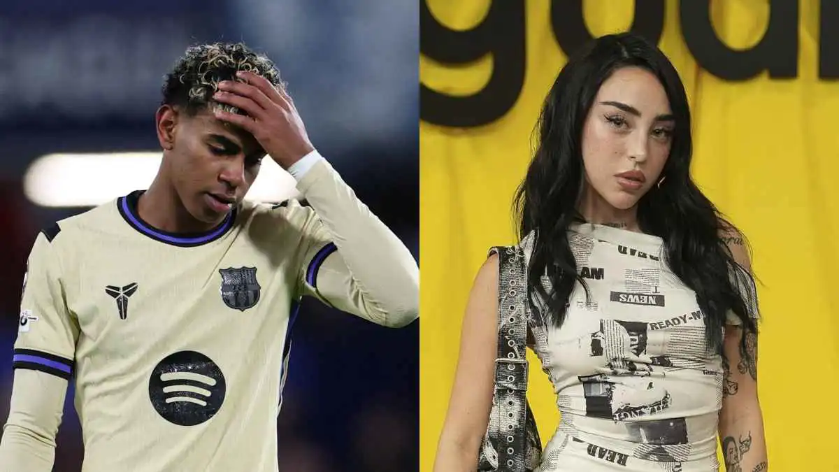 ما حقيقة متابعة نيكي نيكول لـ"قاهر" لامين يامال؟ (صور)