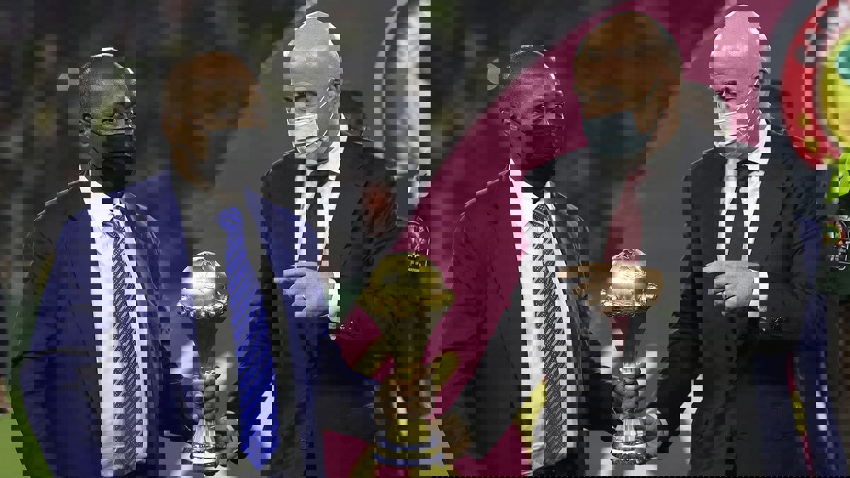 الاتحاد الأفريقي لكرة القدم يقرر دعم إنفانتينو كرئيس للفيفا لولاية جديدة