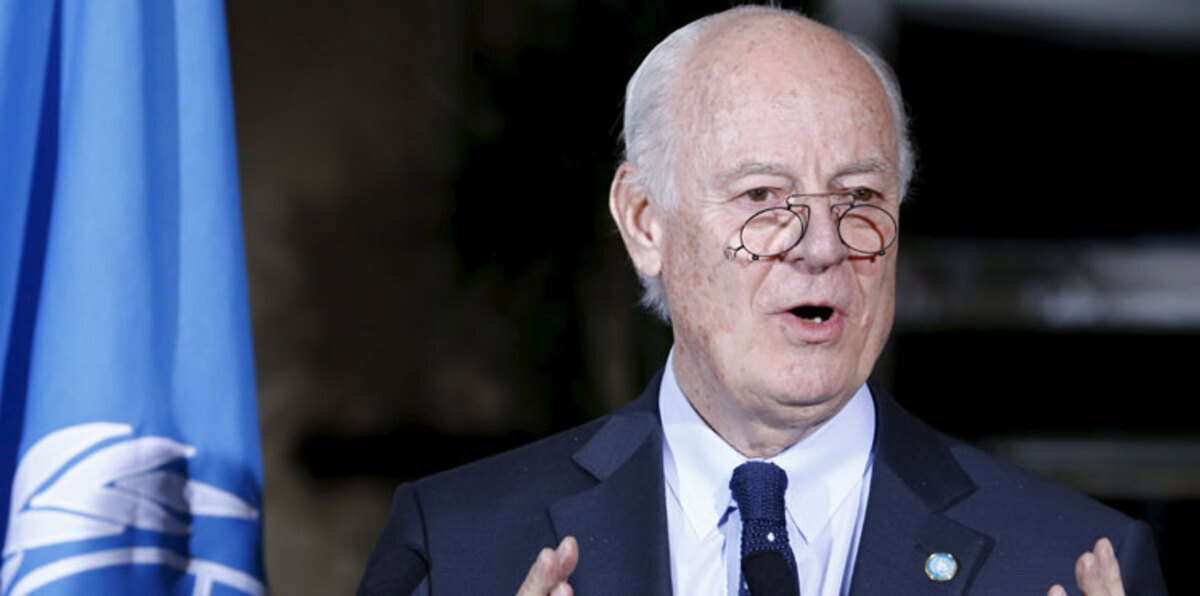 دي مستورا: المساعدات لا تصل إلى المناطق السورية المحاصرة