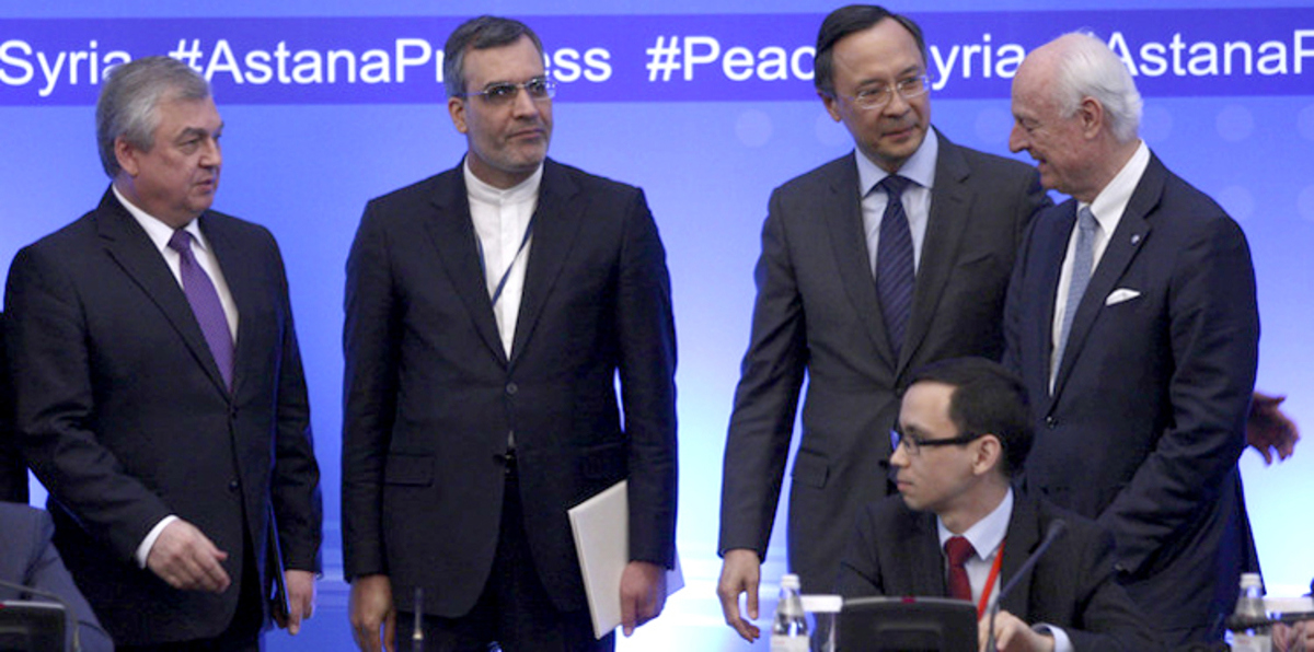 قلق أمريكي من وجود إيران ضمن اتفاق "المناطق الآمنة" بسوريا