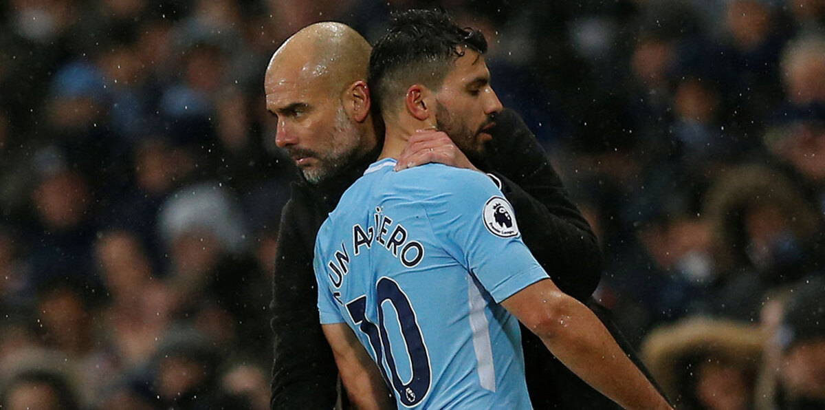 تأكد غياب أغويرو عن مباراة مانشستر سيتي وليفربول في دوري أبطال أوروبا