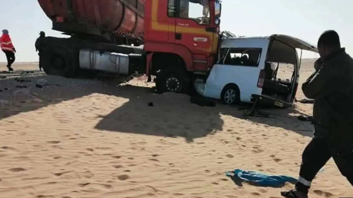 موريتانيا.. مصرع 12 شخصا في حادث سير مروع