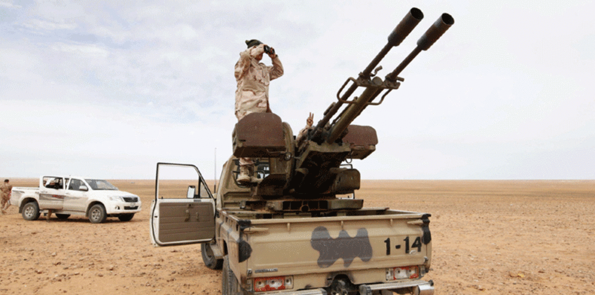 قوات تابعة لحكومة الوفاق الليبية تحتجز أسرى من داعش‎ في مصراتة