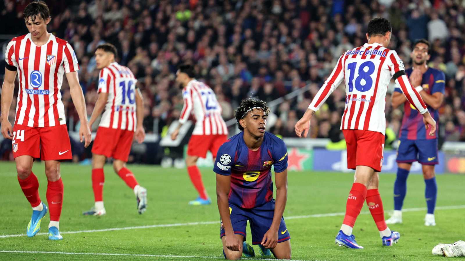 هل يستطيع برشلونة تدمير أتلتيكو مدريد بريمونتادا في الإياب؟ 