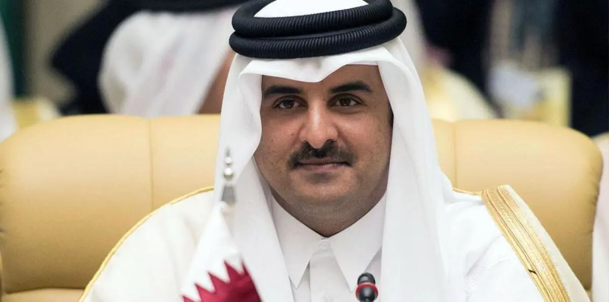 استقبال سعودي "حافل" لأمير قطر على تويتر