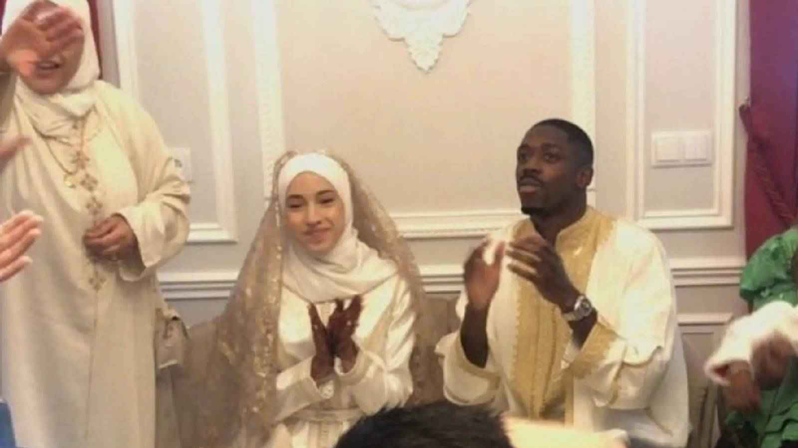 احتفلت بسان جيرمان ولا تُظهر وجهها.. من هي زوجة عثمان ديمبلي "المغربية"؟ (صور)