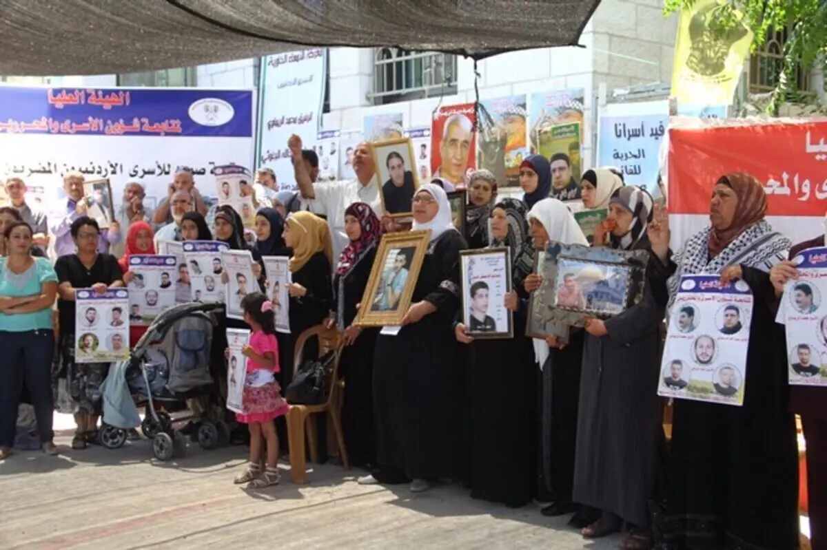 إعتصام تضامني مع الأسرى الفلسطينيين والأردنيين