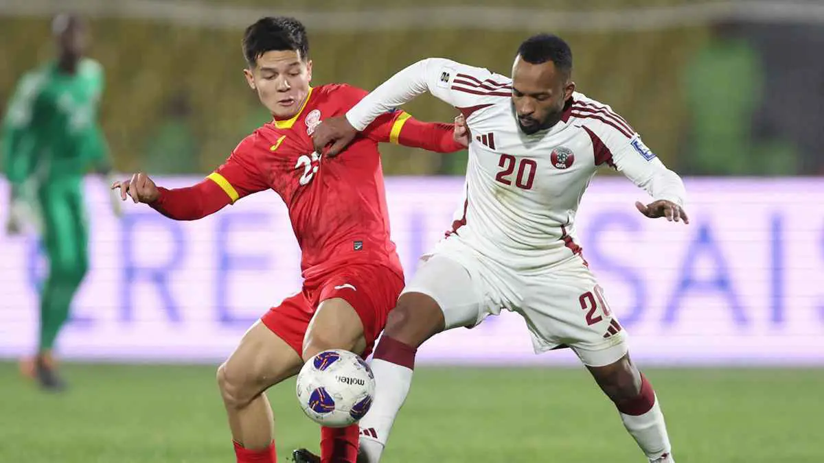منتخب قطر يخسر أمام قرغيزستان ويعقد موقفه في تصفيات كأس العالم